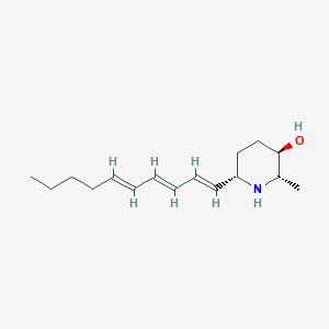molecular formula C16H27NO B1264632 Microcosamine A 