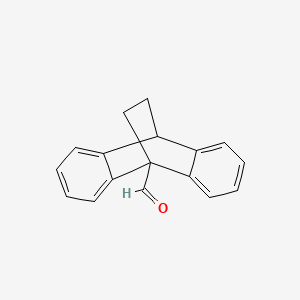 molecular formula C17H14O B12646340 9,10-Ethanoanthracene-9(10H)-carbaldehyde CAS No. 36280-77-0