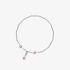 molecular formula C13H24O3 B12646364 1,3-Dioxacyclopentadecan-2-one CAS No. 83742-07-8