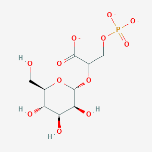 2-(alpha-D-mannosyl)-3-phosphonatoglycerate(3-)