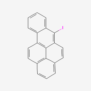 molecular formula C20H11I B12646422 Benzo(a)pyrene, 6-iodo- CAS No. 39000-82-3