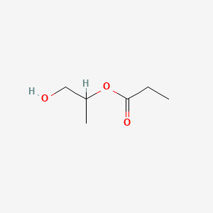 molecular formula C6H12O3 B12646515 2-Hydroxyisopropyl propionate CAS No. 54541-18-3