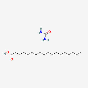molecular formula C19H40N2O3 B12646623 Octadecanoic acid;urea CAS No. 36705-20-1