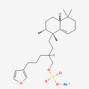 molecular formula C25H39NaO5S B1264669 Halisulfate 7 
