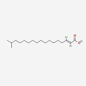 molecular formula C18H34O2 B12646736 Isooctadecenoic acid CAS No. 37343-44-5