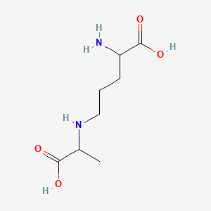 2-Amino-5-(1-carboxyethylamino)pentanoic acid