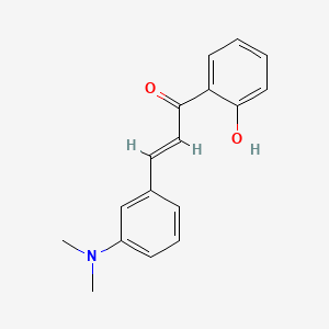 molecular formula C17H17NO2 B12646779 3-(Dimethylamino)-2'-hydroxychalcone CAS No. 94094-57-2