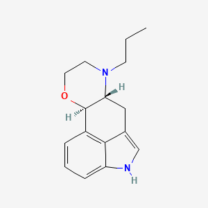 molecular formula C16H20N2O B1264704 N-Propyl-9-oxaergoline 
