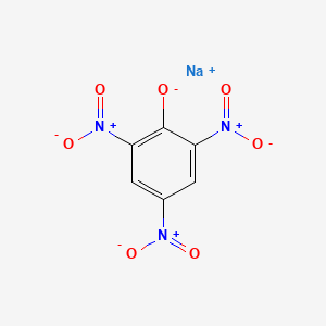 molecular formula C6H3N3NaO7+ B1264708 Sodium picrate CAS No. 3324-58-1