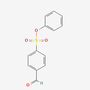 molecular formula C13H10O4S B12647085 Phenyl 4-formylbenzenesulfonate CAS No. 106939-96-2