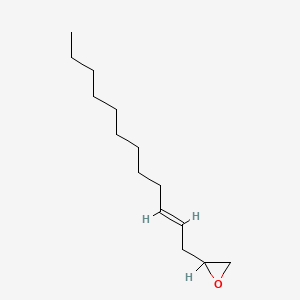 molecular formula C14H26O B12647098 Dodec-2-enyloxirane CAS No. 93820-03-2
