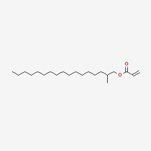 molecular formula C21H40O2 B12647192 2-Methylheptadecyl acrylate CAS No. 93804-54-7