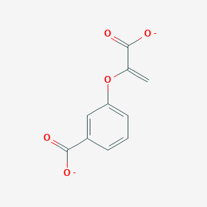 3-[(1-Carboxylatovinyl)oxy]benzoate(2-)