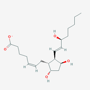 11-epi-prostaglandin F2alpha(1-)