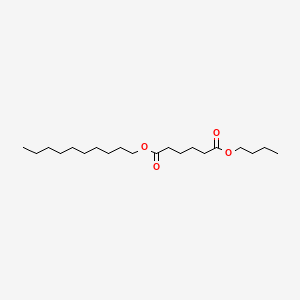 molecular formula C20H38O4 B12647238 Butyl decyl adipate CAS No. 71850-02-7