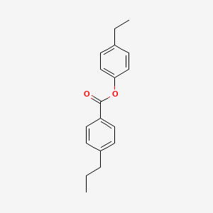 molecular formula C18H20O2 B12647270 4-Ethylphenyl 4-propylbenzoate CAS No. 83846-96-2