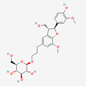 molecular formula C26H34O11 B1264737 Glochidioboside 