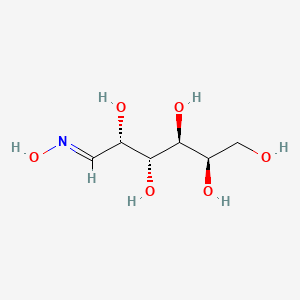 molecular formula C6H13NO6 B12647381 D-Galactose oxime, (1E)- CAS No. 20275-00-7