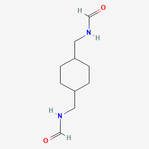 molecular formula C10H18N2O2 B12647396 N-[[4-(formamidomethyl)cyclohexyl]methyl]formamide CAS No. 1135-47-3