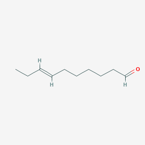 molecular formula C10H18O B12647443 7-Decenal, (7E)- CAS No. 21662-10-2