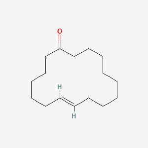 molecular formula C16H28O B12647477 (7E)-cyclohexadec-7-en-1-one CAS No. 2550-59-6
