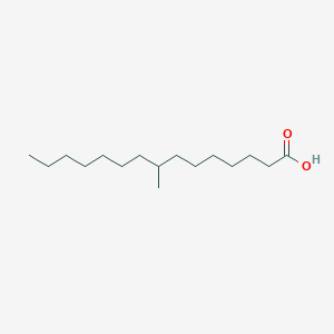 molecular formula C16H32O2 B1264754 8-Methylpentadecanoic acid 