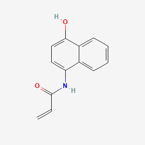 molecular formula C13H11NO2 B12647551 N-(4-Hydroxy-1-naphthyl)acrylamide CAS No. 83968-63-2