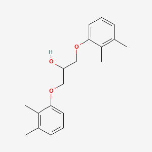molecular formula C19H24O3 B12647568 1,3-Bis(2,-dimethylphenoxy)propan-2-ol CAS No. 85567-60-8