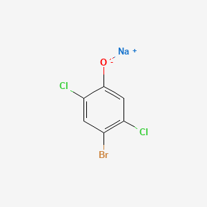 molecular formula C6H2BrCl2NaO B1264761 Phebrol 