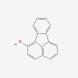 molecular formula C16H10O B12647778 1-Fluoranthenol CAS No. 10496-83-0