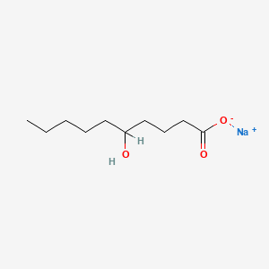 molecular formula C10H19NaO3 B1264779 5-Hydroxydecanoate sodium CAS No. 71186-53-3