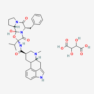 molecular formula C39H47N5O11 B12647801 Dihydroergocristine tartrate CAS No. 102489-75-8