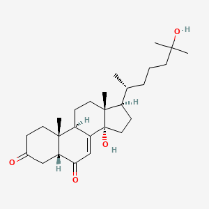 2,22-Dideoxy-3-dehydroecdysone