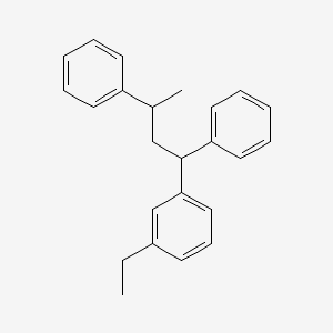 molecular formula C24H26 B12647825 1-(1,3-Diphenylbutyl)-3-ethylbenzene CAS No. 94406-00-5
