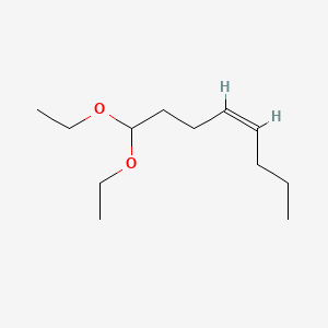 molecular formula C12H24O2 B12647826 (Z)-1,1-Diethoxyoct-4-ene CAS No. 94088-32-1