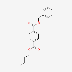 molecular formula C19H20O4 B12647853 Benzyl butyl terephthalate CAS No. 26386-42-5