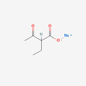 molecular formula C6H9NaO3 B12647873 Sodium 2-ethylacetoacetate CAS No. 71648-25-4