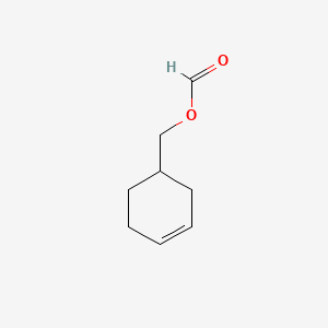 molecular formula C8H12O2 B12647949 Cyclohex-3-ene-1-methyl formate CAS No. 69367-45-9