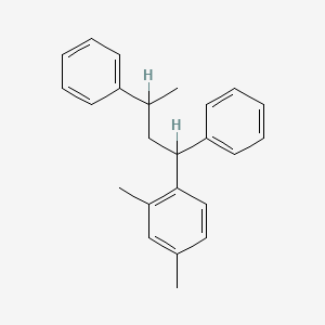 molecular formula C24H26 B12648004 4-(1,3-Diphenylbutyl)-m-xylene CAS No. 84255-43-6