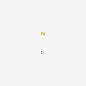 molecular formula CoPd B12648033 Cobalt;palladium CAS No. 67555-14-0