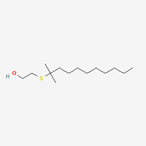 molecular formula C14H30OS B12648106 2-(tert-Dodecylthio)ethanol CAS No. 64391-41-9