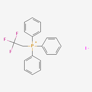 molecular formula C20H17F3P+ B12648211 Triphenyl(2,2,2-trifluoroethyl)phosphorane CAS No. 60521-68-8