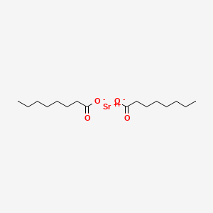 molecular formula C16H30O4Sr B12648263 Strontium(2+) octanoate CAS No. 58429-86-0