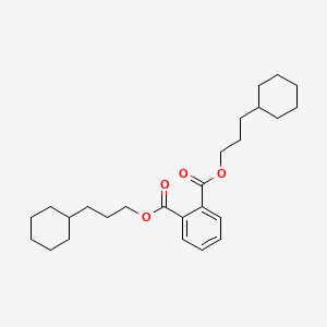 molecular formula C26H38O4 B12648267 Bis(3-cyclohexylpropyl) phthalate CAS No. 85409-67-2