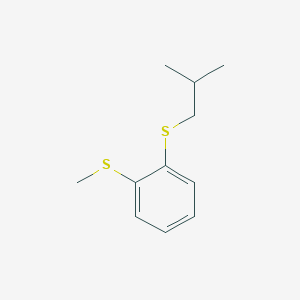 molecular formula C11H16S2 B12648281 2-(iso-Butylthio)phenyl methyl sulfide 