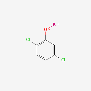 molecular formula C6H4Cl2KO B1264831 Potassium 2,5-dichlorophenolate CAS No. 68938-81-8