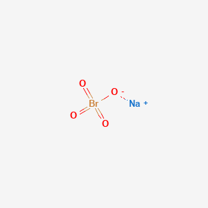 molecular formula NaBrO4<br>BrNaO4 B1264834 Sodium perbromate CAS No. 33497-30-2