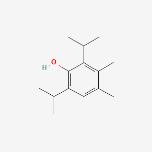molecular formula C14H22O B12648366 2,6-Diisopropyl-3,4-xylenol CAS No. 60834-85-7