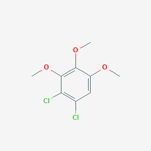 molecular formula C9H10Cl2O3 B12648390 1,2-Dichloro-3,4,5-trimethoxybenzene CAS No. 108544-93-0