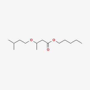 molecular formula C14H28O3 B12648411 Pentyl 3-(3-methylbutoxy)butyrate CAS No. 94231-94-4